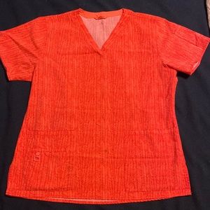 Carhartt Force Cross-flex V-neck scrub top